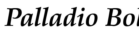 Palladio BoldItalic Font