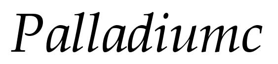 Palladiumc italic Font
