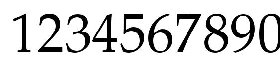 Palladiumc Font, Number Fonts