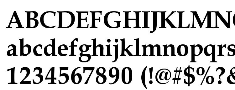 glyphs Palladius Bold font, сharacters Palladius Bold font, symbols Palladius Bold font, character map Palladius Bold font, preview Palladius Bold font, abc Palladius Bold font, Palladius Bold font