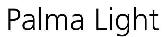 Palma Light SSi Light font, free Palma Light SSi Light font, preview Palma Light SSi Light font