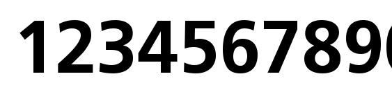 Palma SSi Bold Font, Number Fonts