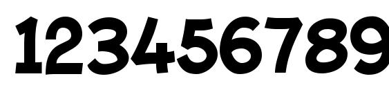 PaltimeGlam Regular Font, Number Fonts