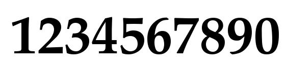 Palton BOLD Font, Number Fonts