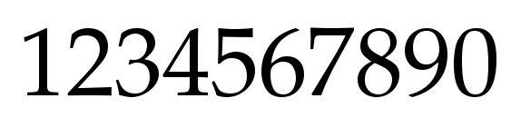 Palton Font, Number Fonts
