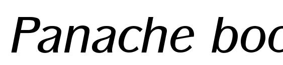 Panache bookita font, free Panache bookita font, preview Panache bookita font