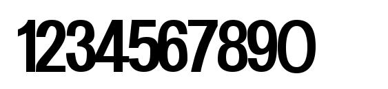 Panama Normal Font, Number Fonts