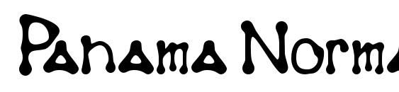 Panama Normal font, free Panama Normal font, preview Panama Normal font