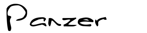 Panzer font, free Panzer font, preview Panzer font