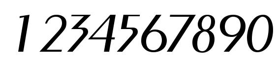 Paquete SSi Italic Font, Number Fonts