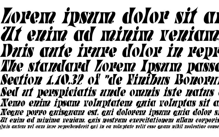 specimens ParadeTight Italic font, sample ParadeTight Italic font, an example of writing ParadeTight Italic font, review ParadeTight Italic font, preview ParadeTight Italic font, ParadeTight Italic font