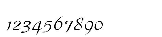 Paradise Font, Number Fonts