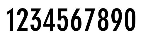 Parallax Grotesk SSi Bold Condensed Font, Number Fonts