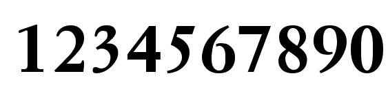 Paramount Bold Font, Number Fonts