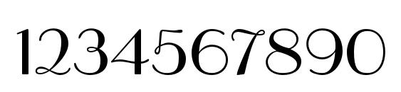 ParisianStd Font, Number Fonts