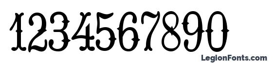 Parizhel Font, Number Fonts