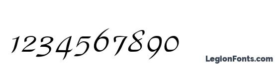 Park Avenue LT Font, Number Fonts