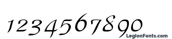 Park Avenue Normal Font, Number Fonts