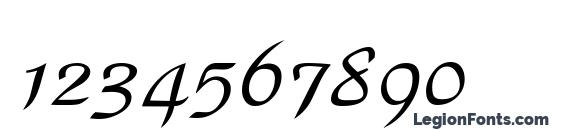 ParkaDB Normal Font, Number Fonts