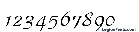 Parkaven Font, Number Fonts