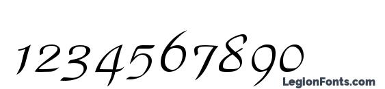 ParkAvenue Normal Font, Number Fonts