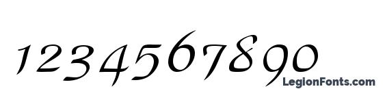ParkAvenue NormalA Font, Number Fonts
