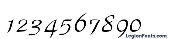 ParkAvenue Font, Number Fonts
