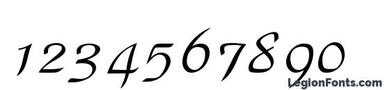 Parkavenuec Font, Number Fonts