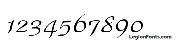 Parkplace Font, Number Fonts