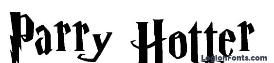 Parry Hotter font, free Parry Hotter font, preview Parry Hotter font