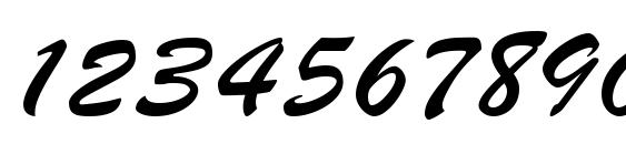 Parsec Font, Number Fonts