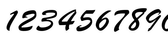 Parsekc Font, Number Fonts