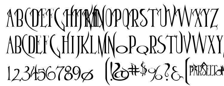 glyphs Parseltongue font, сharacters Parseltongue font, symbols Parseltongue font, character map Parseltongue font, preview Parseltongue font, abc Parseltongue font, Parseltongue font