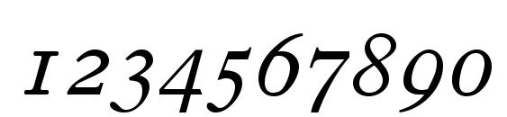Partition OldStyle SSi Normal Font, Number Fonts