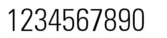 Partnercondensedlight normal Font, Number Fonts