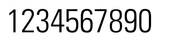 Partnerlightcondensed Font, Number Fonts