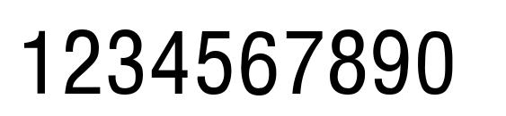 Partridge Condensed Thin Font, Number Fonts