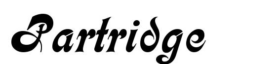 Partridge font, free Partridge font, preview Partridge font