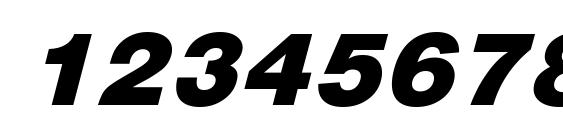 PartridgeObl He Font, Number Fonts