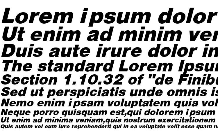 specimens PartridgeObl He font, sample PartridgeObl He font, an example of writing PartridgeObl He font, review PartridgeObl He font, preview PartridgeObl He font, PartridgeObl He font