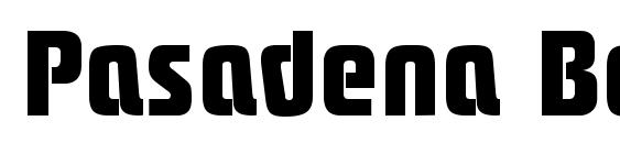 шрифт Pasadena Bold, бесплатный шрифт Pasadena Bold, предварительный просмотр шрифта Pasadena Bold