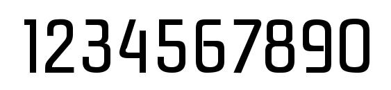 Pasadena Regular Font, Number Fonts
