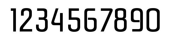 PasadenaSerial Regular Font, Number Fonts