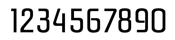 Шрифт PasadenaSerial Regular, Шрифты для цифр и чисел