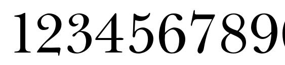 Pasmac Font, Number Fonts