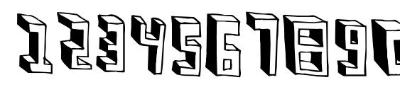 Pastas black Font, Number Fonts
