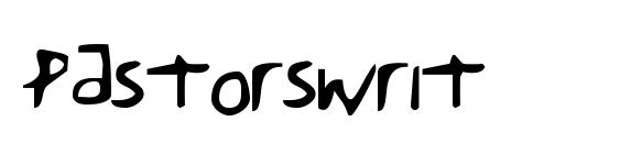 Pastorswrit Font