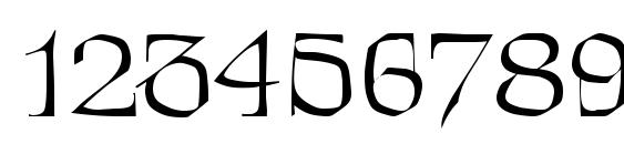 Patrick Regular Font, Number Fonts
