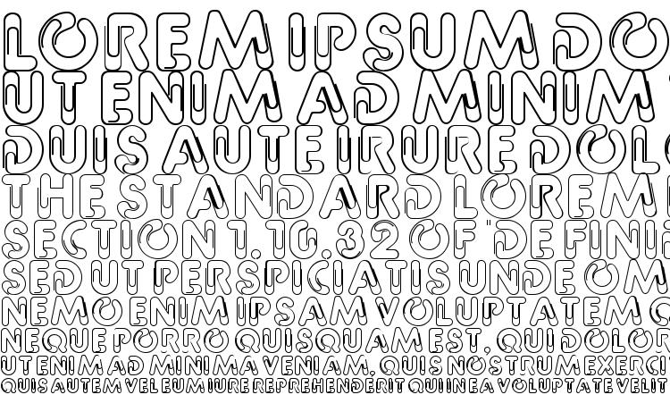 specimens PAULINE Regular font, sample PAULINE Regular font, an example of writing PAULINE Regular font, review PAULINE Regular font, preview PAULINE Regular font, PAULINE Regular font