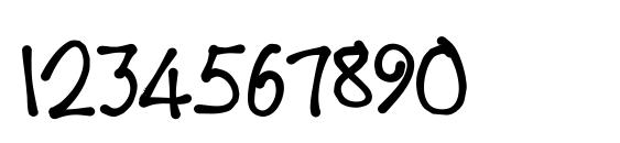 PaulMaul Bold Font, Number Fonts